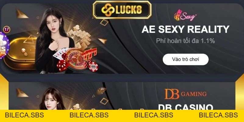 Casino Online Luck8 - Tận Hưởng Game Quốc Tế Hot Chuẩn 5 Sao - BILECA.SBS