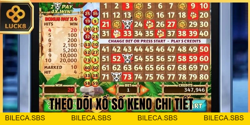 Xổ Số Keno LUCK8 - Dữ Liệu Quay Thưởng Nhanh Và Dễ Theo Dõi - BILECA.SBS